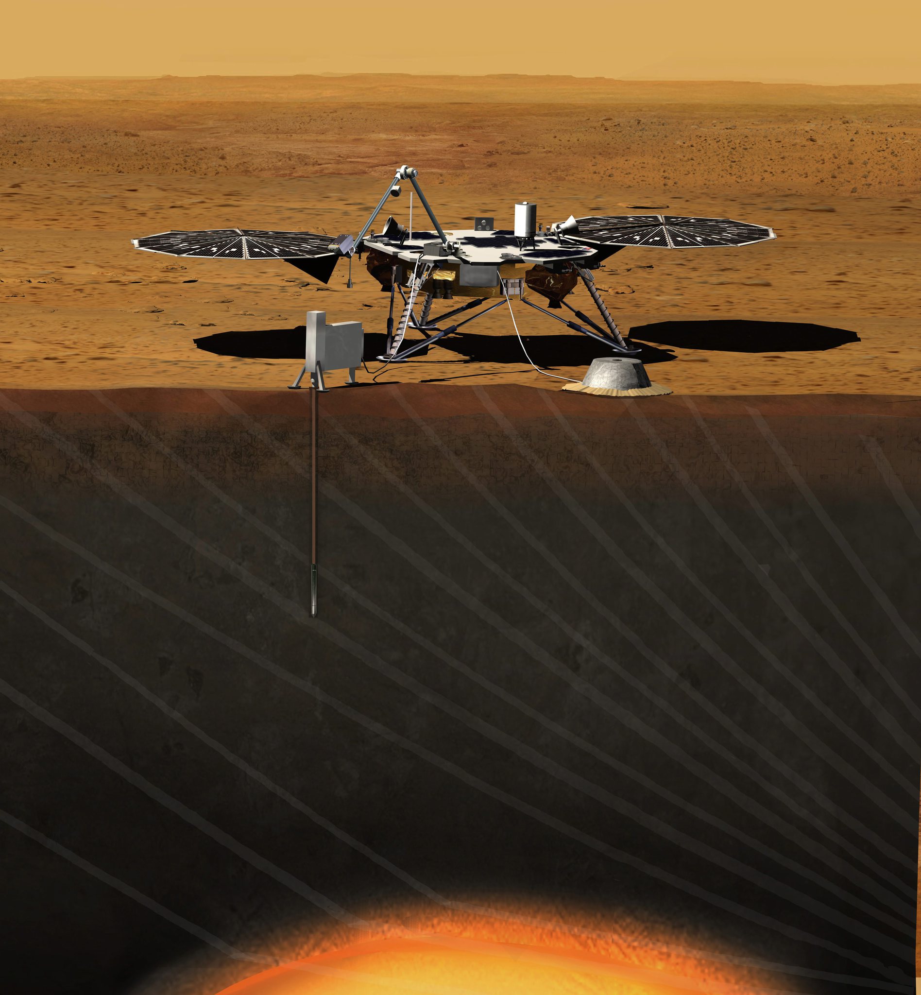 Mars'ın yeni sakini: InSight