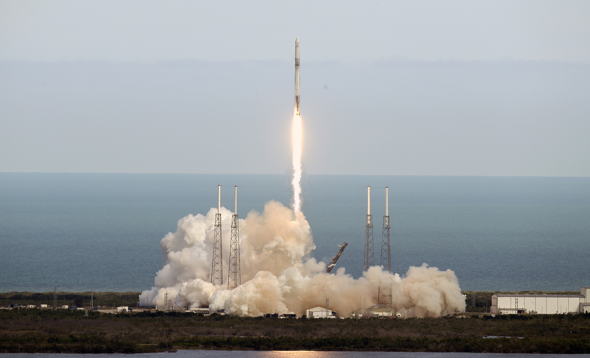 SpaceX yeniden uzayda