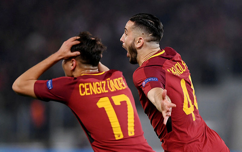 Roma ve Liverpool UEFA Şampiyonlar Ligi'nde yarı finalde