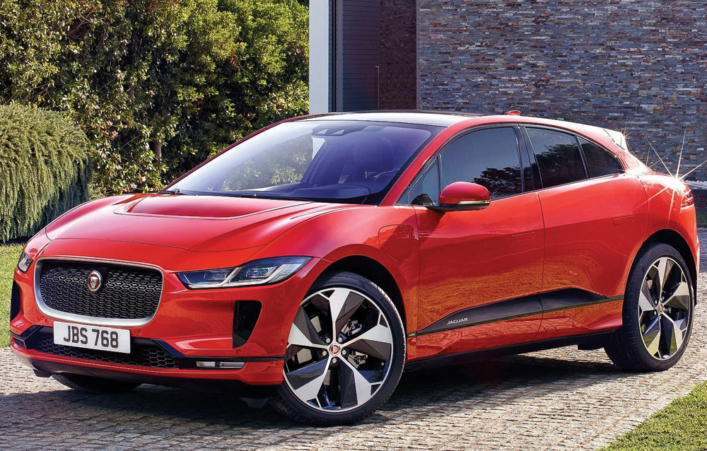 Gövde gösterisi Jaguar I-Pace