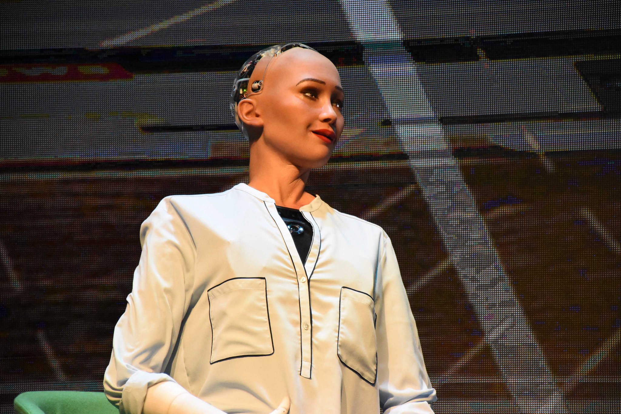 Robot Sophia Türkiye'de