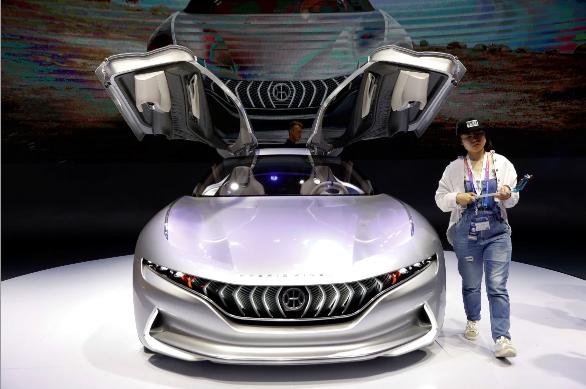 2018 Pekin Uluslararası Otomobil Fuarı'ndan görüntüler