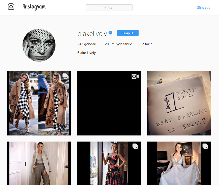 Blake Lively geri döndü!