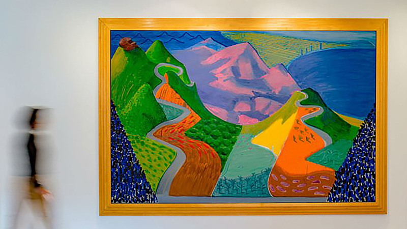 David Hockney'den rekor üstüne rekor