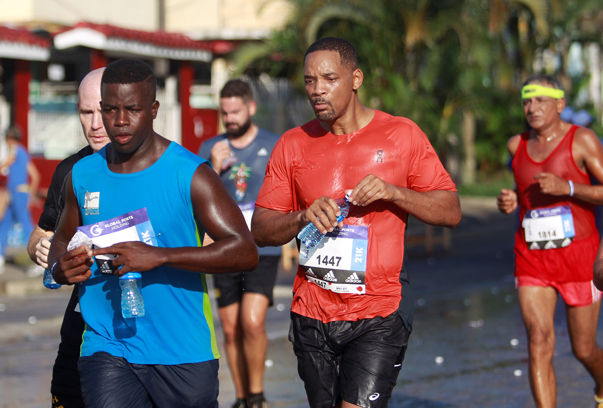 Will Smith, Küba'da maratonda