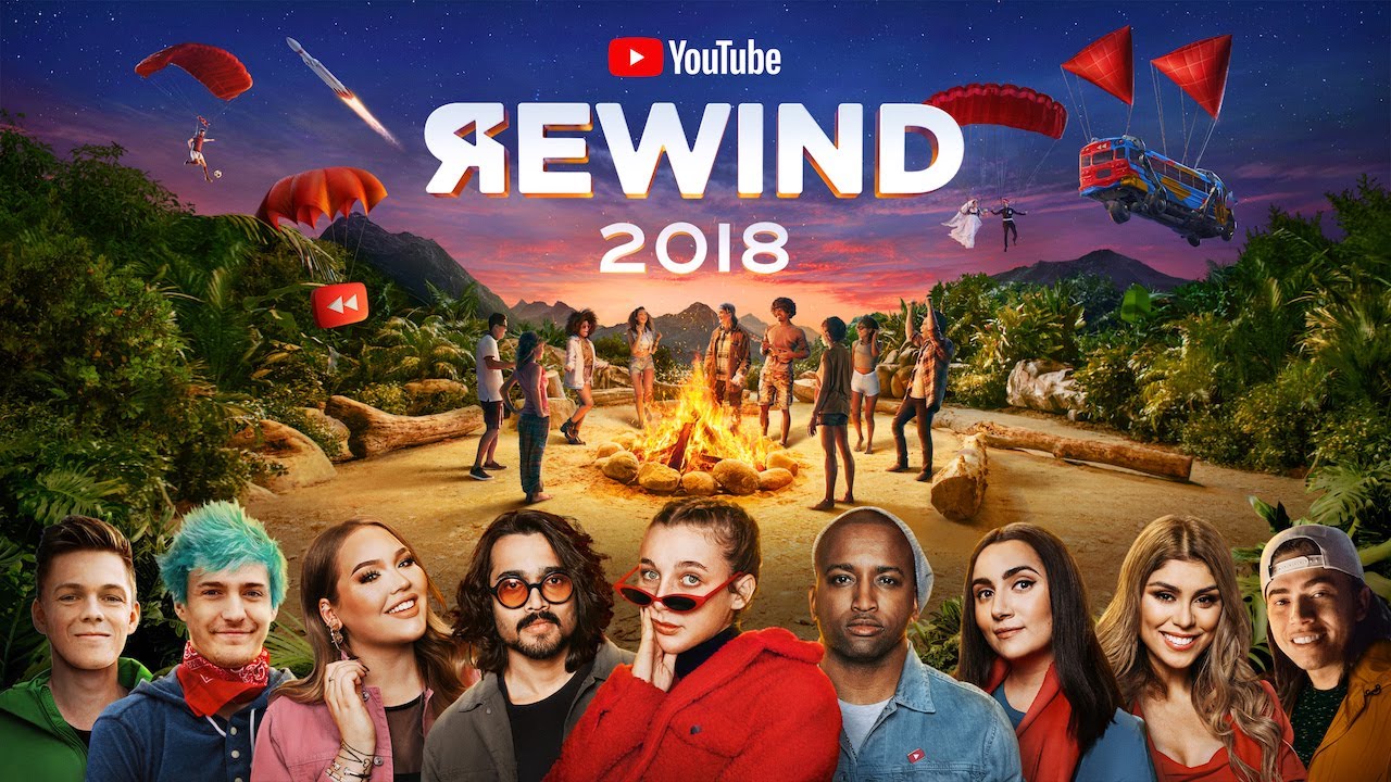 YouTube'un yıl sonu raporu: Rewind 2018
