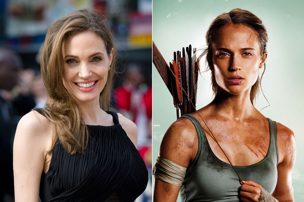 Angelina’dan yeni ‘Lara Croft’a destek
