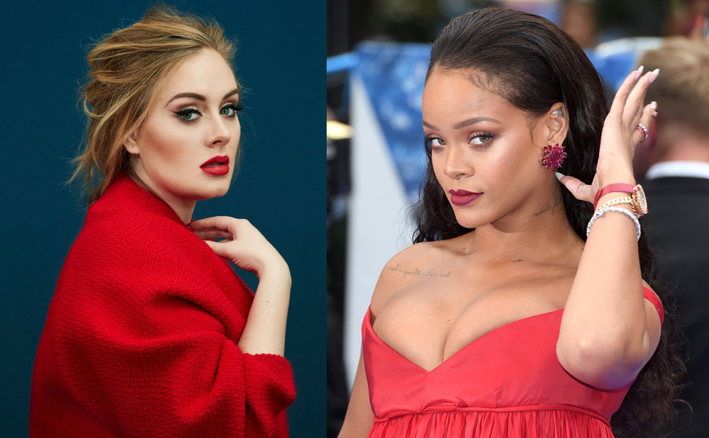 Adele'den Rihanna'ya övgüler!