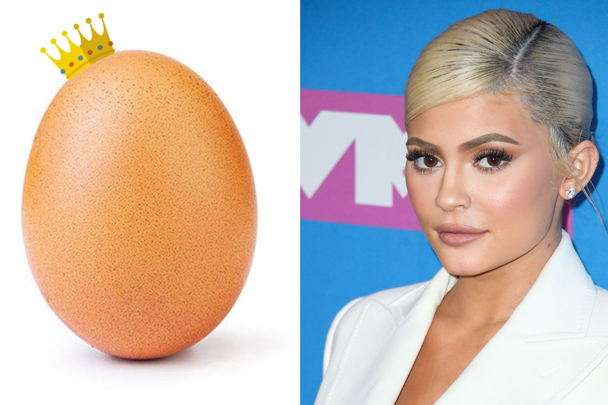 Instagram rekortmeni yumurta, Kylie Jenner'ı geride bıraktı