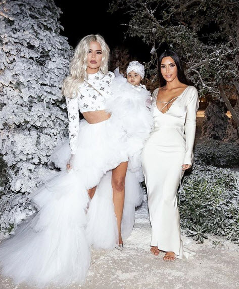 Kardashian'ların yılbaşı partisi