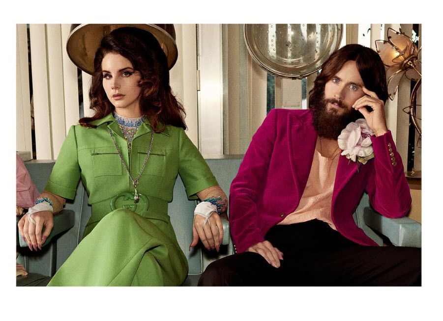 Jared Leto ve Lana Del Rey, Gucci'nin yeni reklam filminde bir araya geldi.