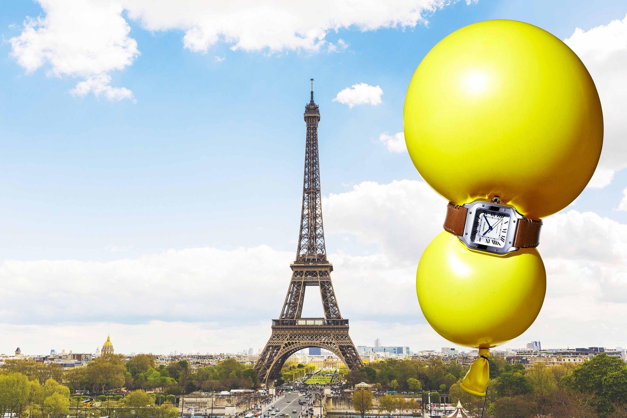 Uçma zamanı: Cartier Santos