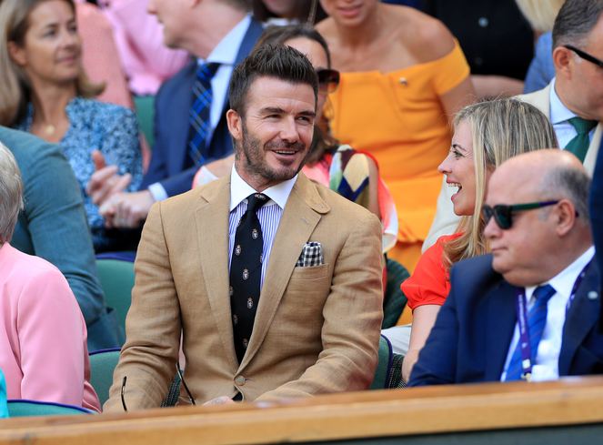 David Beckham'ın Wimbledon stili