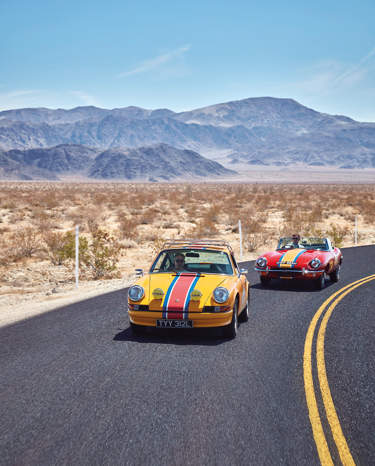 Klasik otomobillerin yarıştığı bir ralli hayal edin