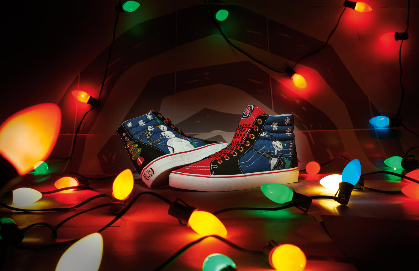 Vans, Yeni Yılı Özel Disney Tim Burton “The Nightmare Before Christmas” Sk8-Hi Modeli ile Kutluyor!