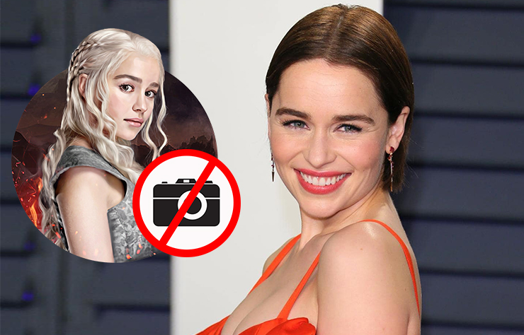 Emilia Clarke artık hayranlarıyla selfie çektirmeyecek