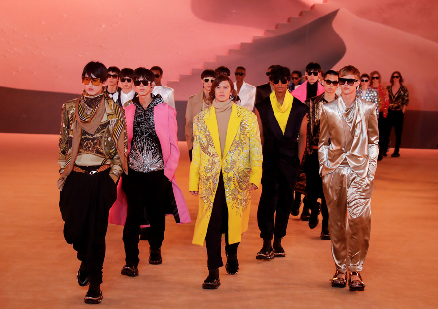 Balmain Erkek Sonbahar/Kış 2020 koleksiyonu