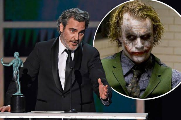 Joaquin Phoenix ödül konuşmasında Heath Ledger’ı andı
