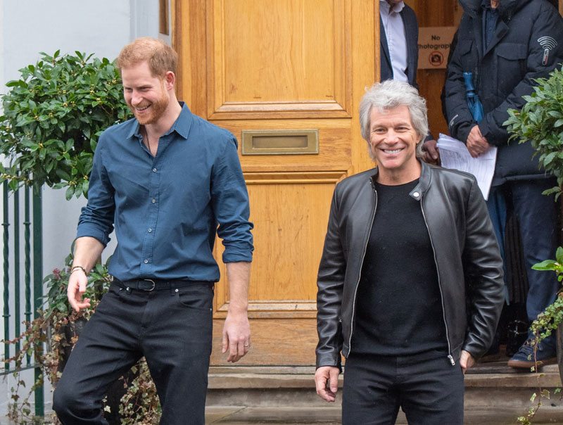 Prens Harry ile Bon Jovi’den “Unbroken” şarkısı!