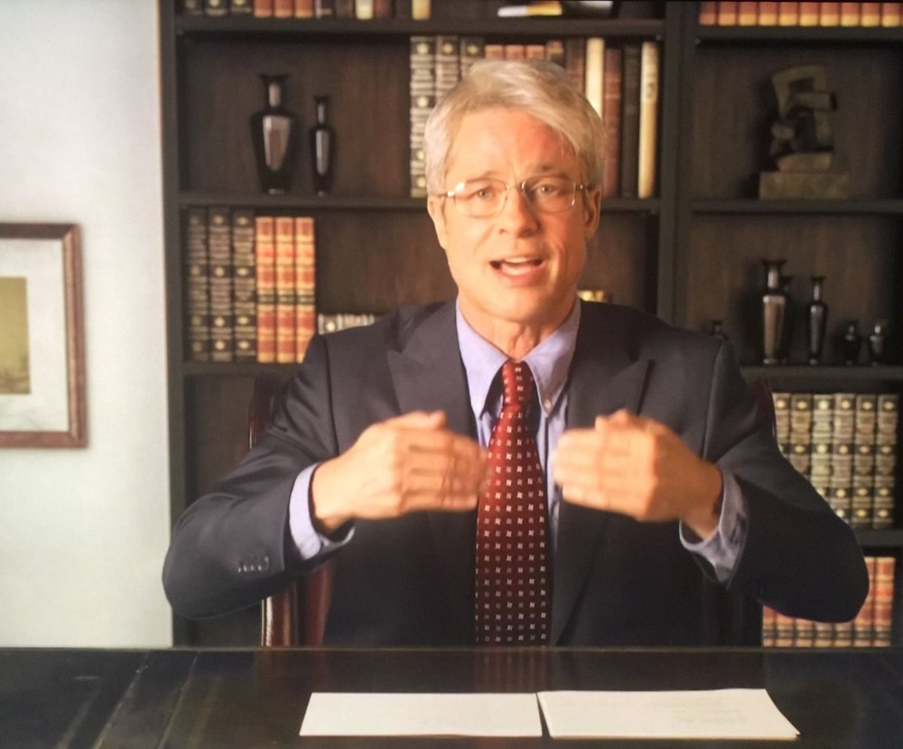 Brad Pitt, Trump'la dalga geçti