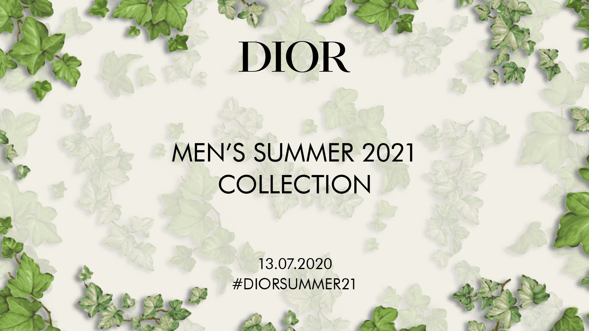 Dior Men Yaz 2021