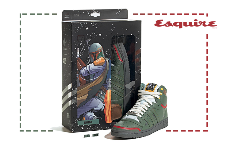 Boba Fett ile istikamet: 'Star Wars' x adidas Top Ten Hi