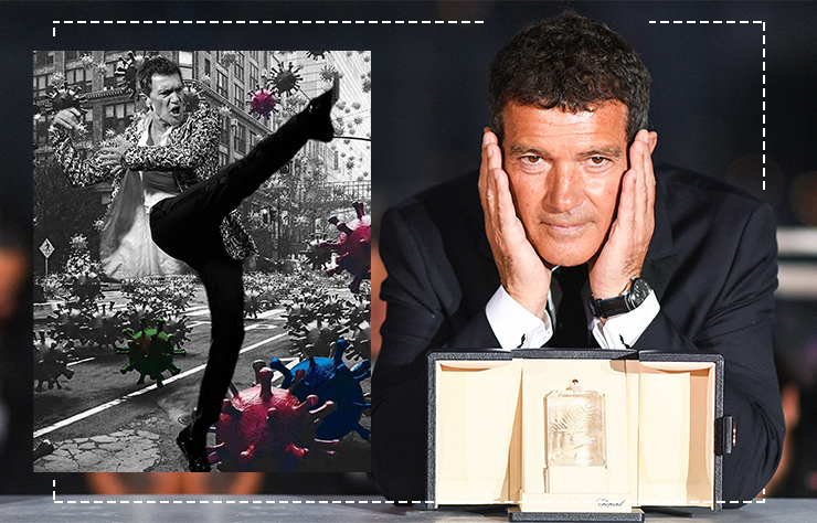 Antonio Banderas corona virüsü yendi