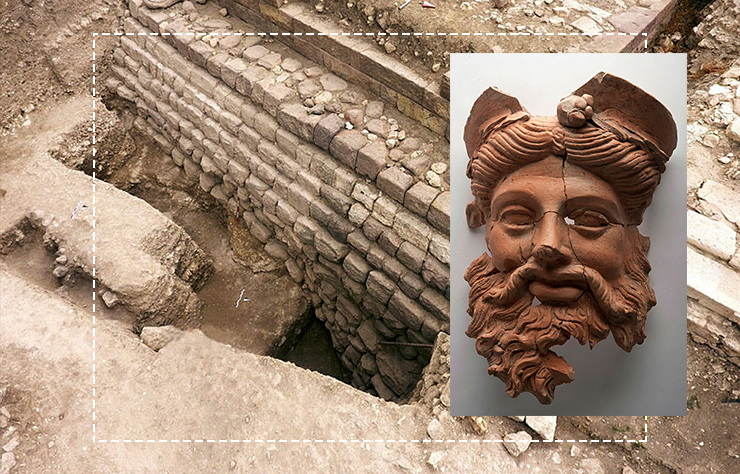 Daskyleion kazısında milattan önce 4. yüzyıldan kalma 'mask' bulundu