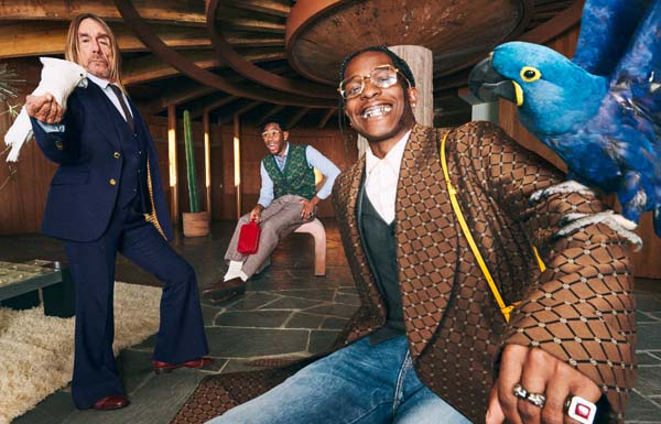 Müziğin 3 cool ismi Gucci için bir arada