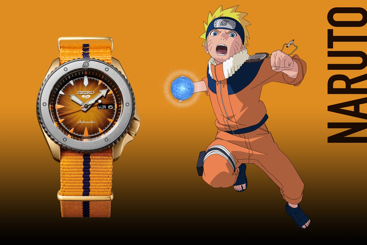 Seiko Naruto karakterlerini onurlandırdığı bir saat koleksiyonu çıkardı
