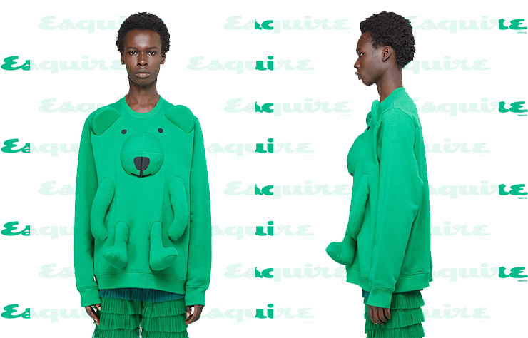 Walter Van Beirendonck'un Ayıcıklı Sweat'i sarılmak istiyor!