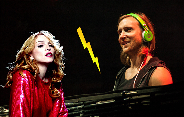 Madonna burcu yüzünden David Guetta'yı reddetti