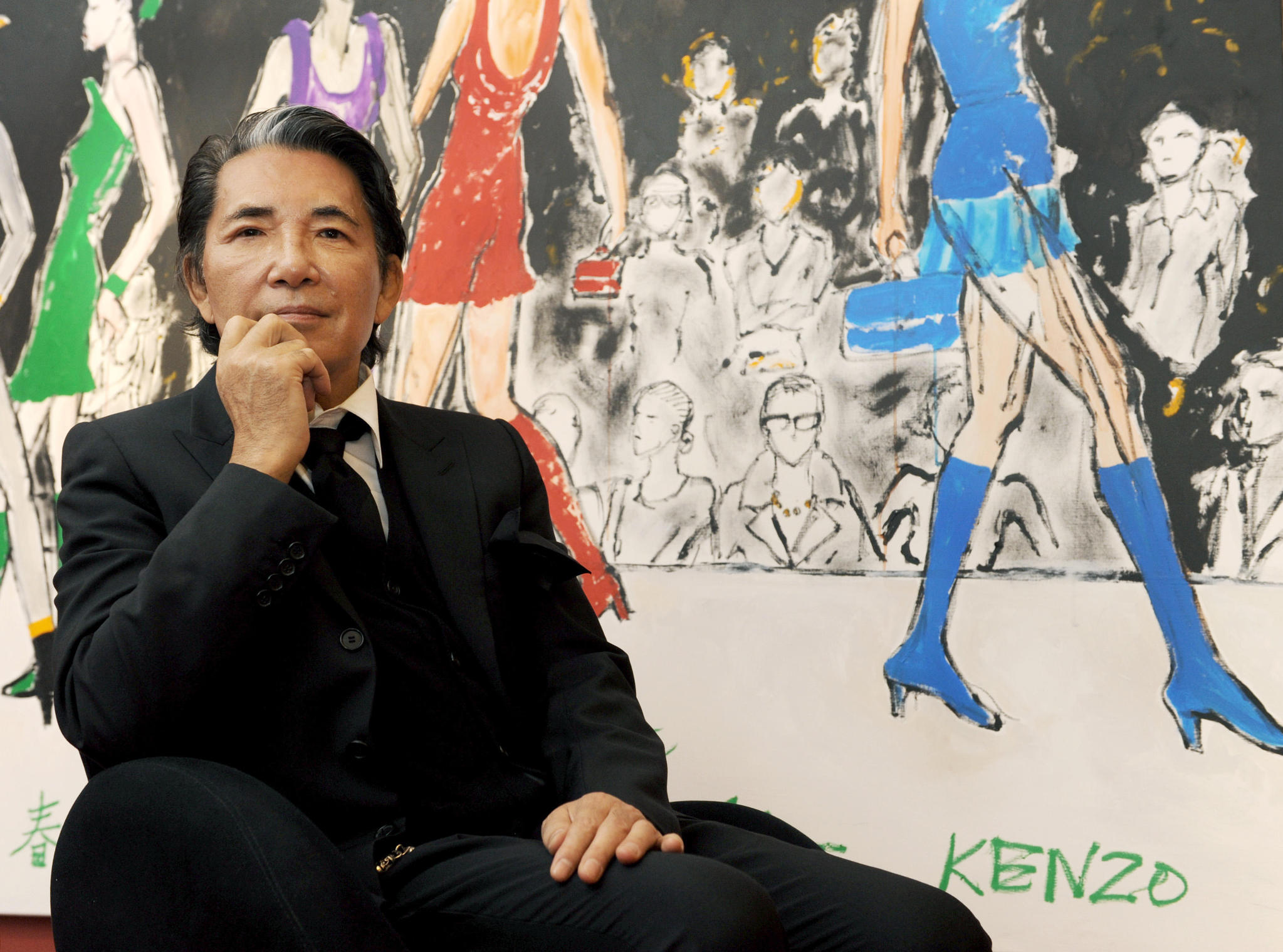 Kenzo markasıyla Paris'i fetheden Japon modacı Kenzo Takada koronavirüsten öldü