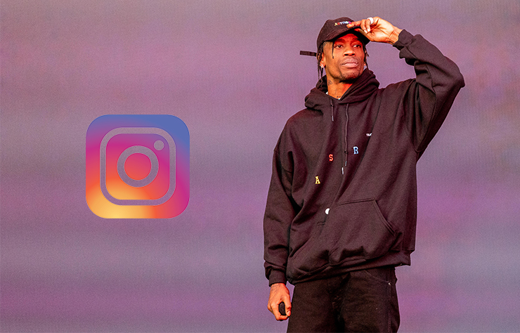 Travis Scott'dan Instagram'a veda