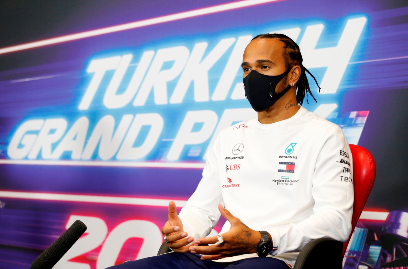 Hamilton Schumacher'in rekoru için İstanbul'da