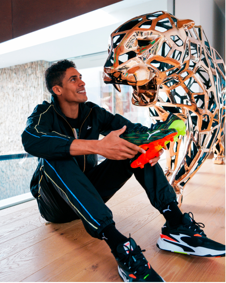 Puma ile Raphaël Varane Bir Araya Geliyor