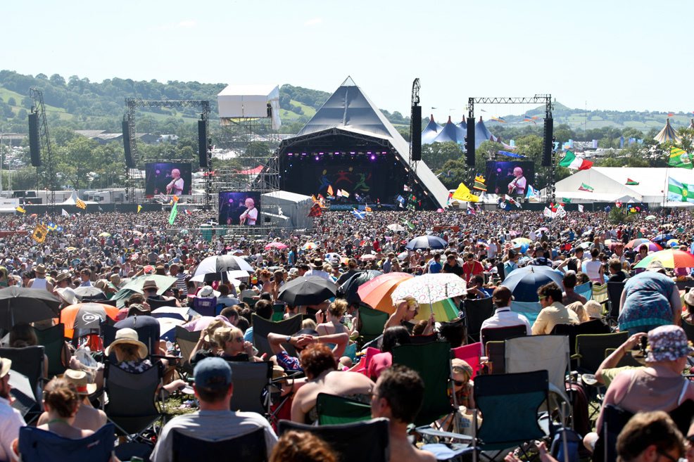 Glastonbury Aile Dostu Bir Kamp Alanına Dönüştü