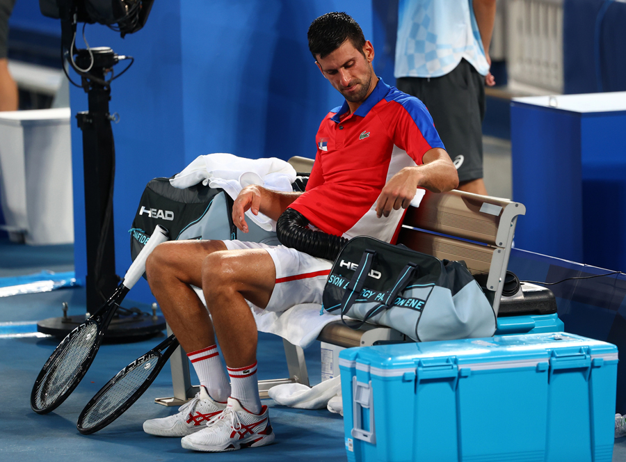 Novak Djokovic Tokyo Olimpiyatı Yarı Finalinde Elendi