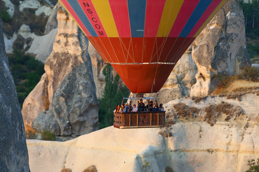 Kapadokya'ya Turist Akını