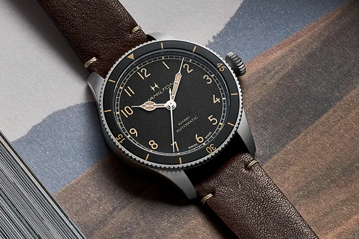 Hamilton Model 23 Cep Saatini Vintage İlhamlı Bir Saate Dönüştürdü