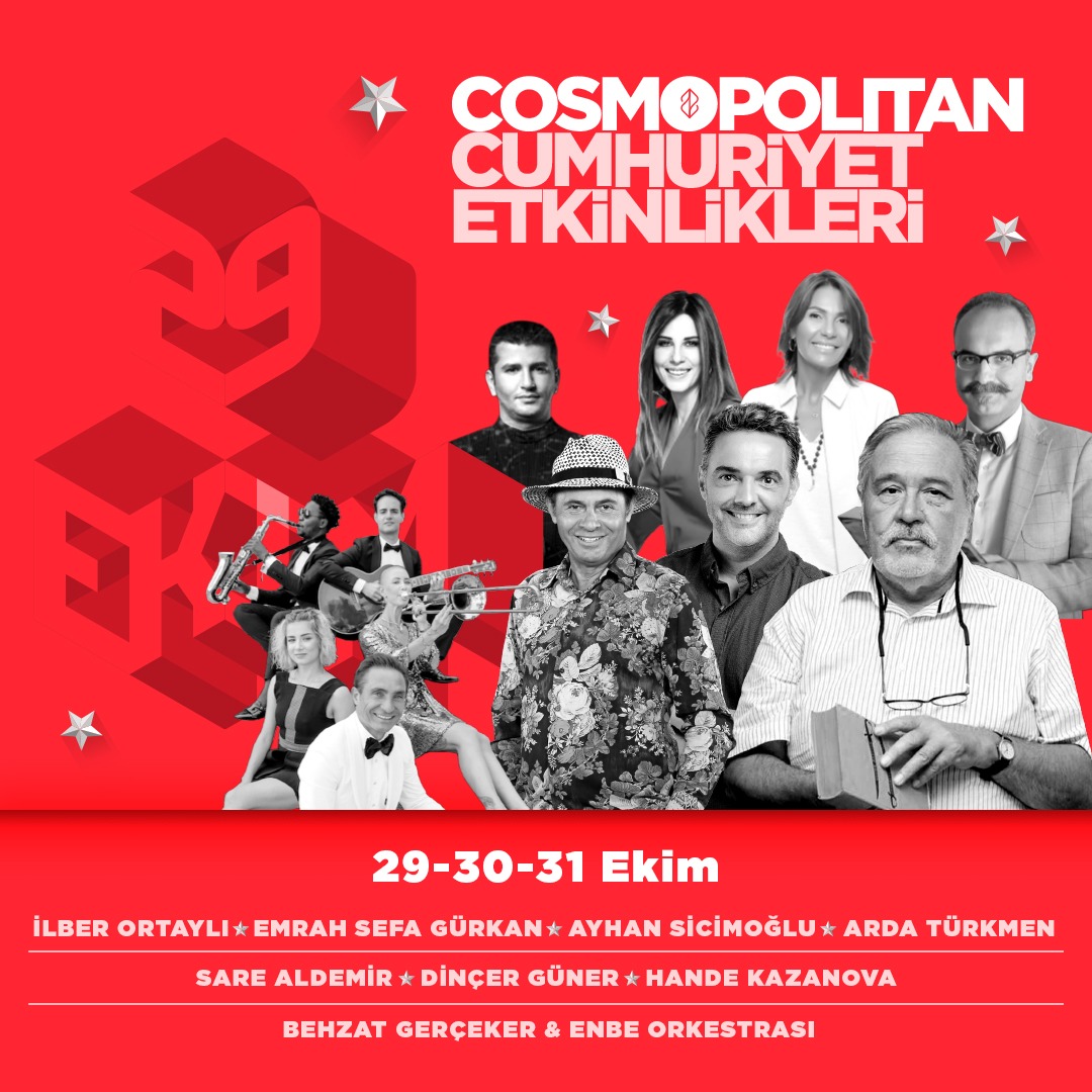 Nirvana Cosmopolitan'da Cumhuriyet’in 98. yaşına özel programlar