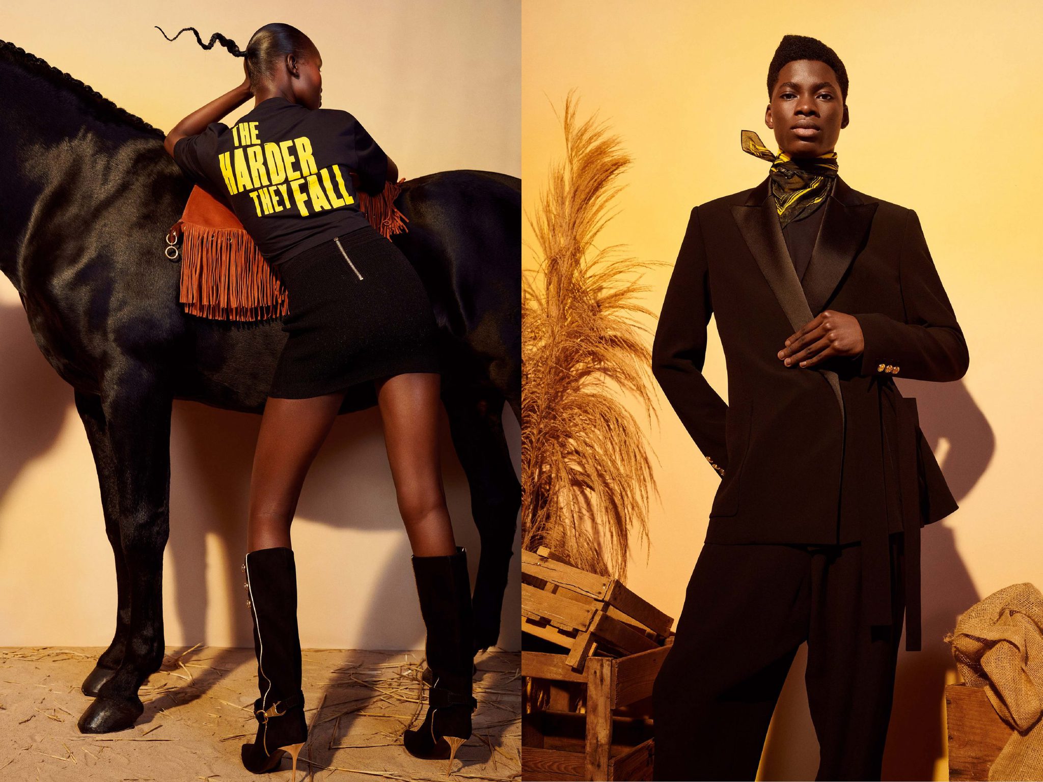 Balmain'den 'The Harder They Fall' Koleksiyonu