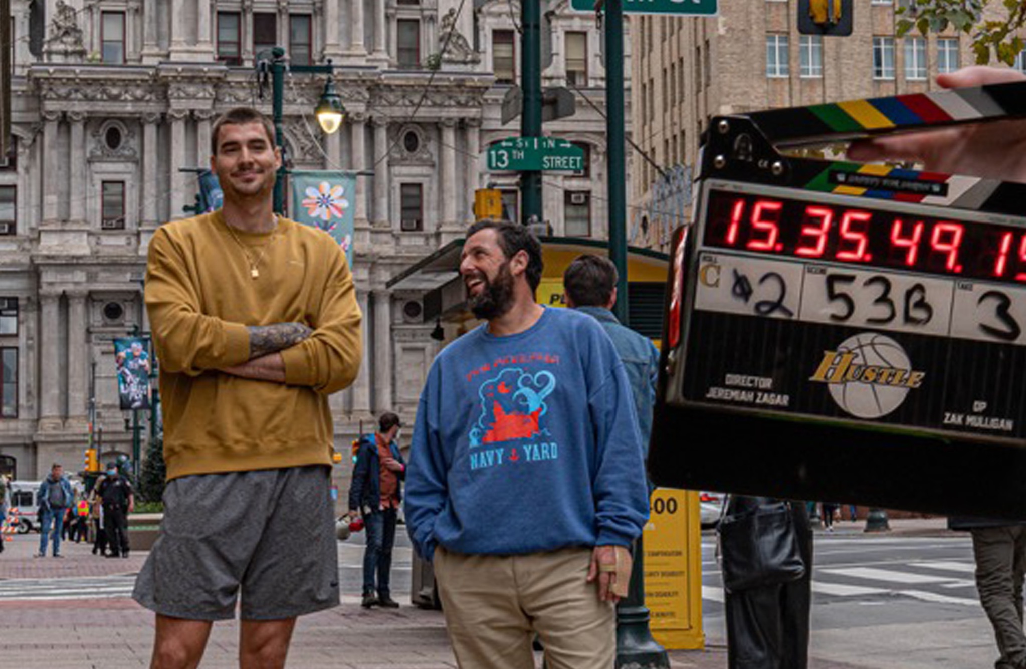 Adam Sandler LeBron James'in filminde