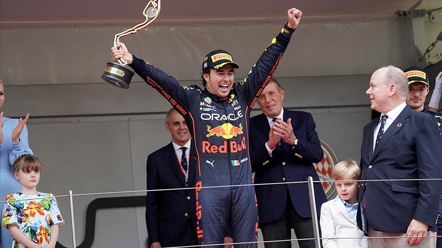 F1 Monako Grand Prix'sini Perez kazandı
