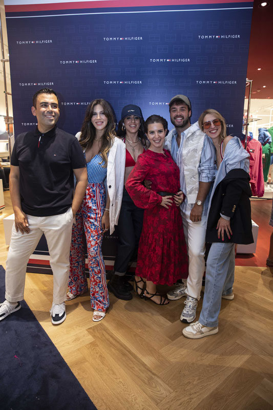 Tommy Hilfiger konsept mağazasının açılış partisinde buluştular