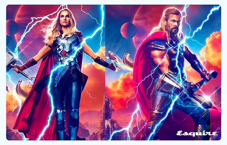 'Thor: Love and Thunder'dan yeni karakter posterleri