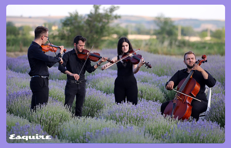 Edirne'nin "mor turizmi" Lavanta Tarla Günleri sembolik hasatla başladı