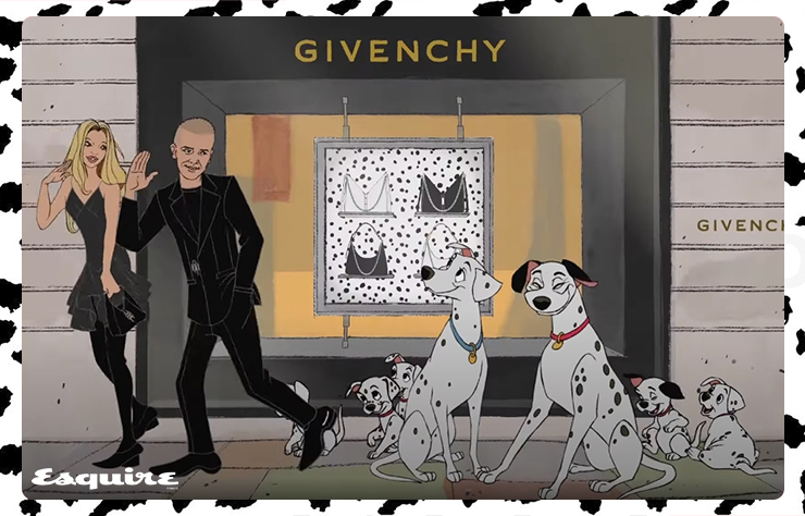 Disney x Givenchy, '101 Dalmaçyalı' Koleksiyonu İçin Özel Animasyon