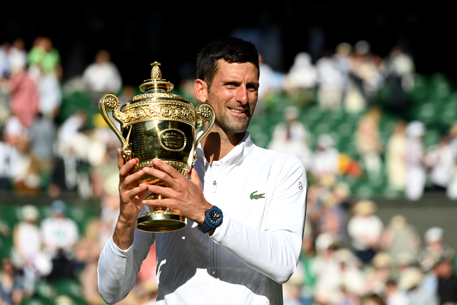 Novak Djokovic Wimbledon'da 7. Kez Şampiyon Oldu
