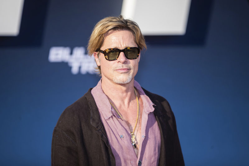 Brad Pitt'in dikkat çeken stili